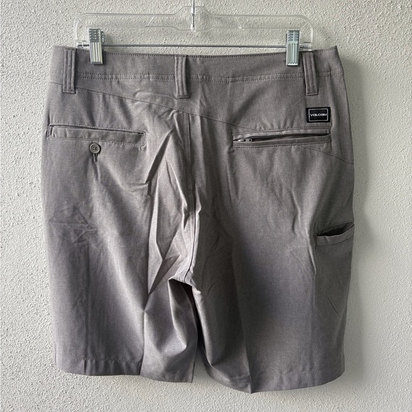 Volcom Kerosene Hybrid Shorts Size 32 Men Gray Pockets Surf Beach Cruise Stretch - Picture 5 of 16